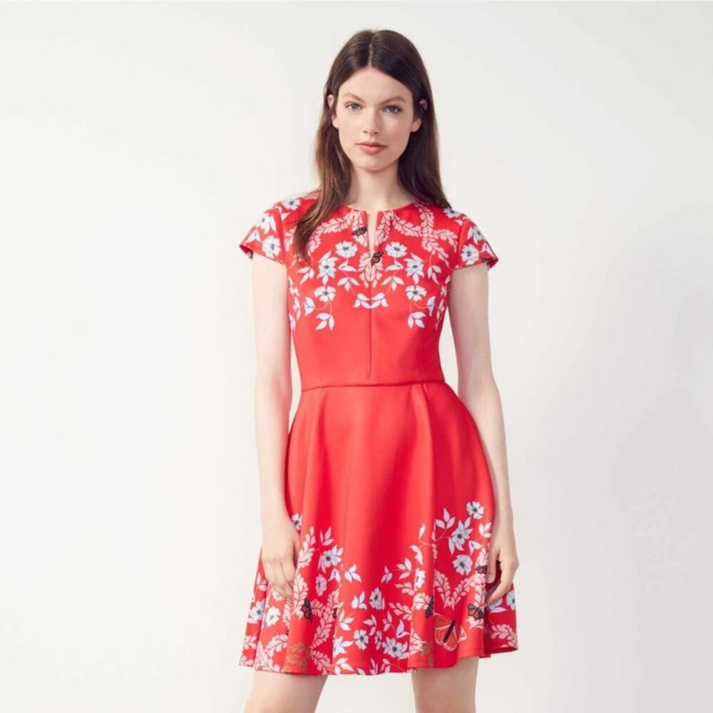 NWT- Ted Baker Saydi Kyoto Skater Dress